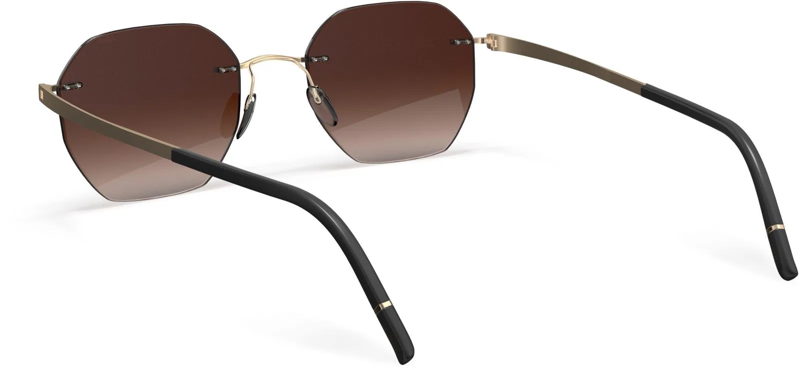 Silhouette Cabrillo Rimless 8748 Sunglasses - view 7